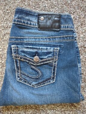 Silver Suki Mid Slim Boot 29x32